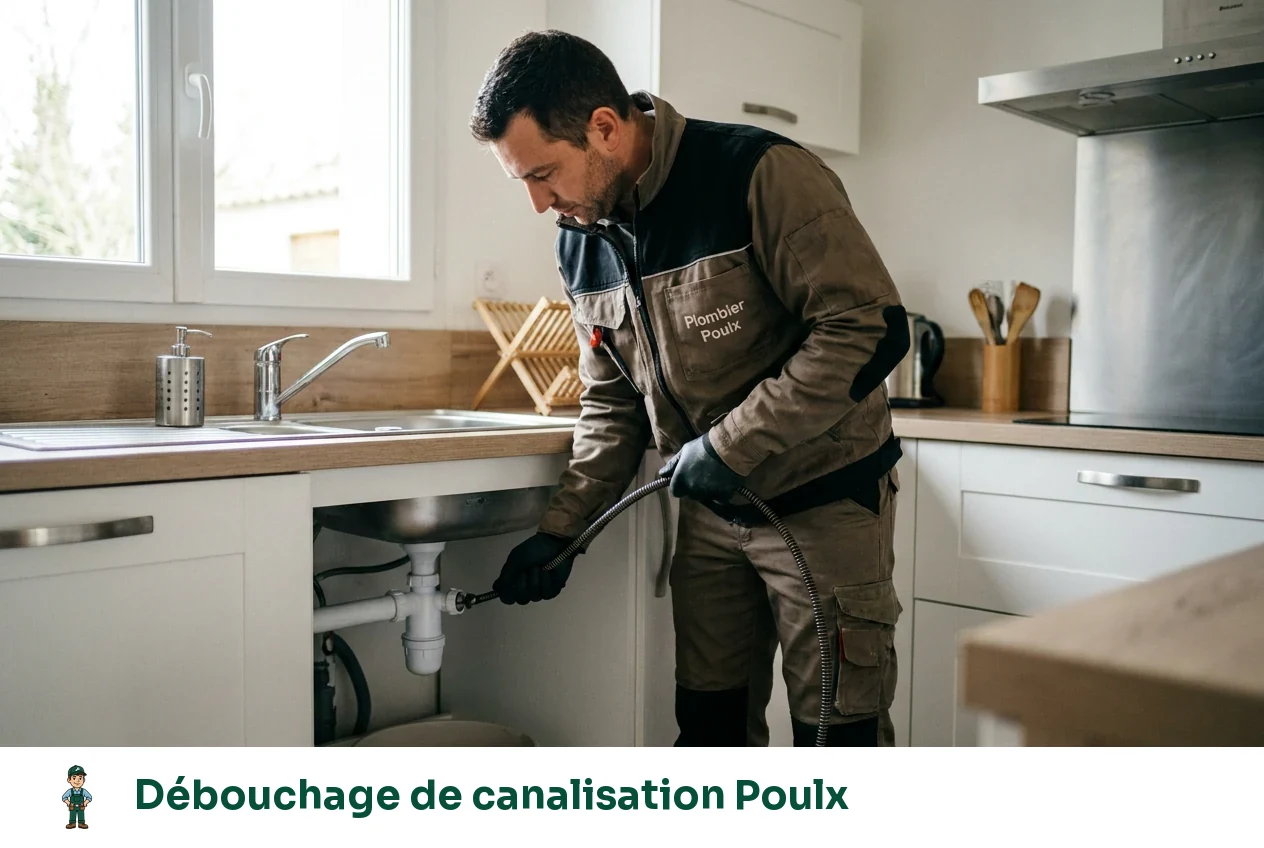 Débouchage de canalisation à Poulx