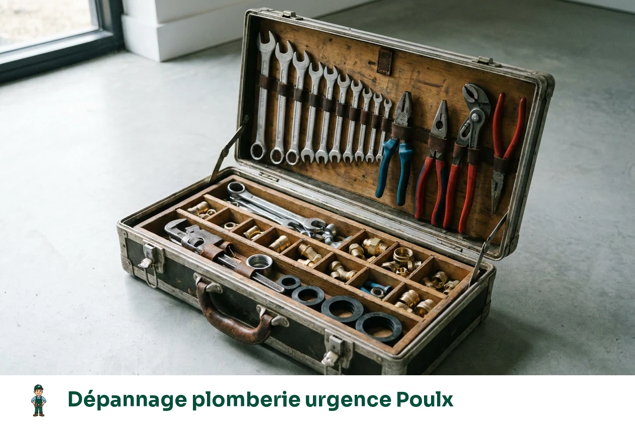 Dépannage plomberie urgence à Poulx
