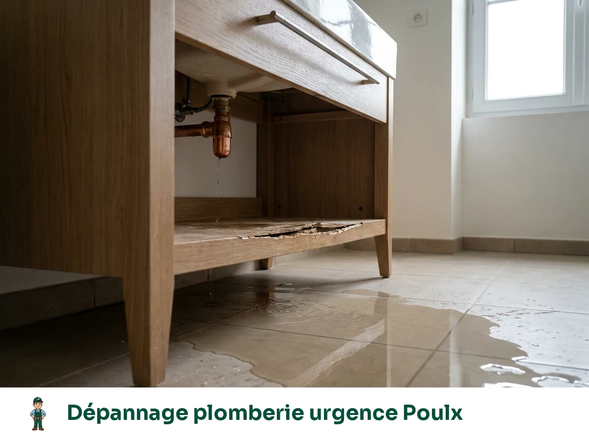 Dépannage plomberie urgence à Poulx
