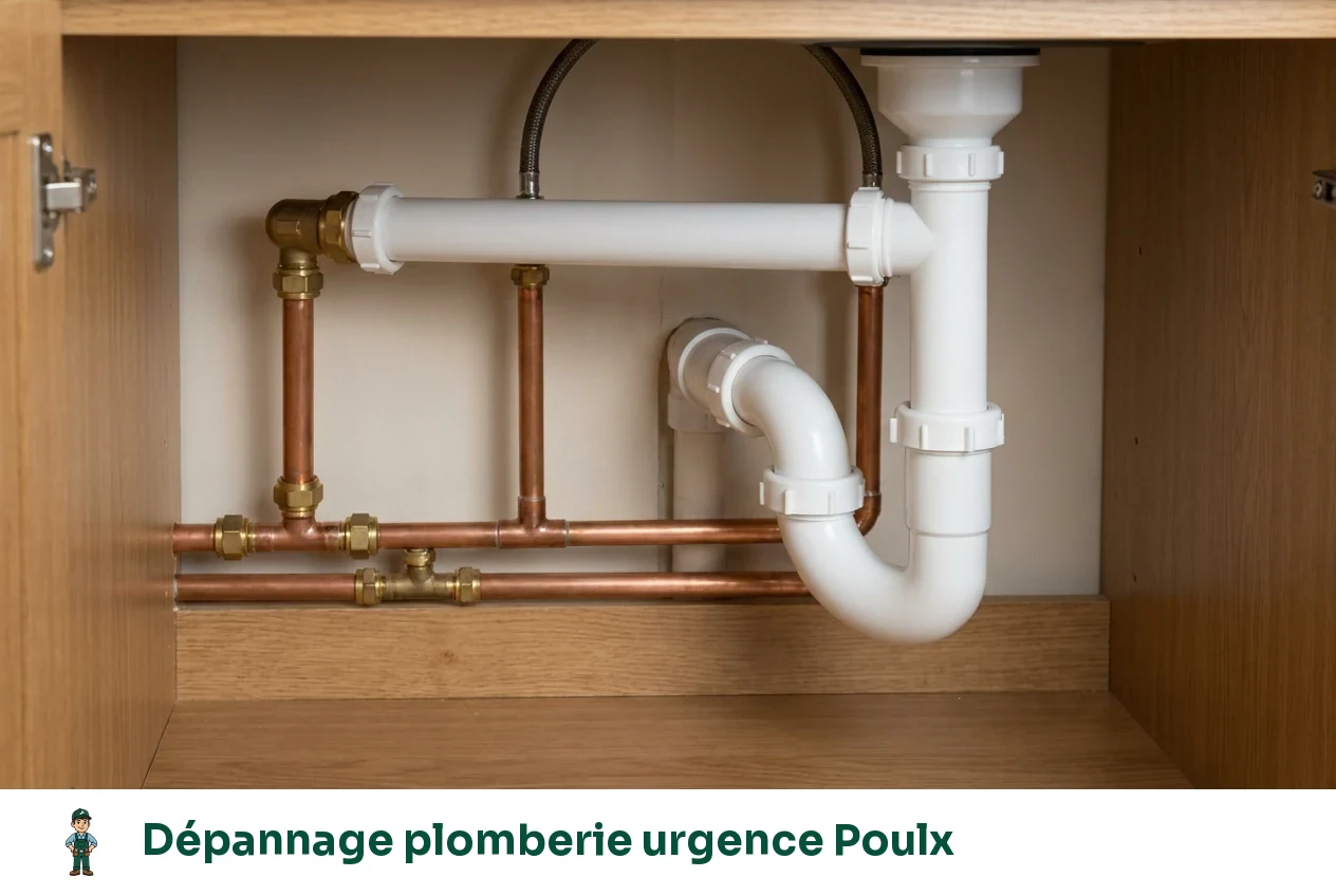 Dépannage plomberie urgence à Poulx