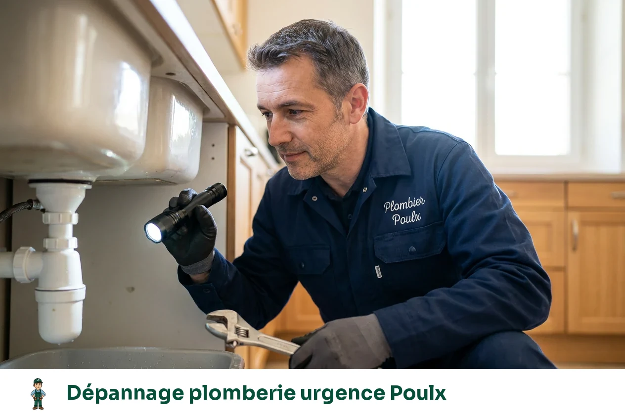 Dépannage plomberie urgence à Poulx