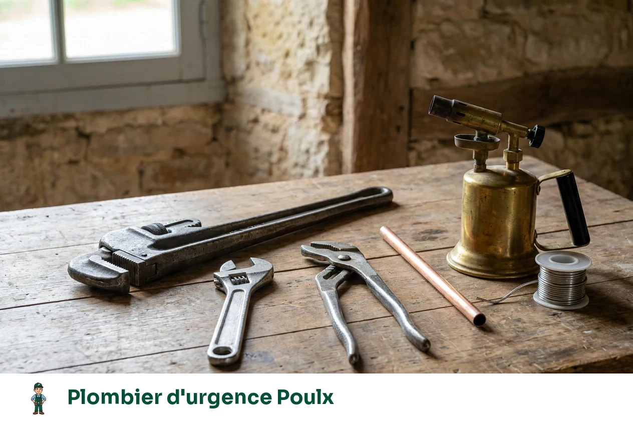 Plombier d'urgence à Poulx