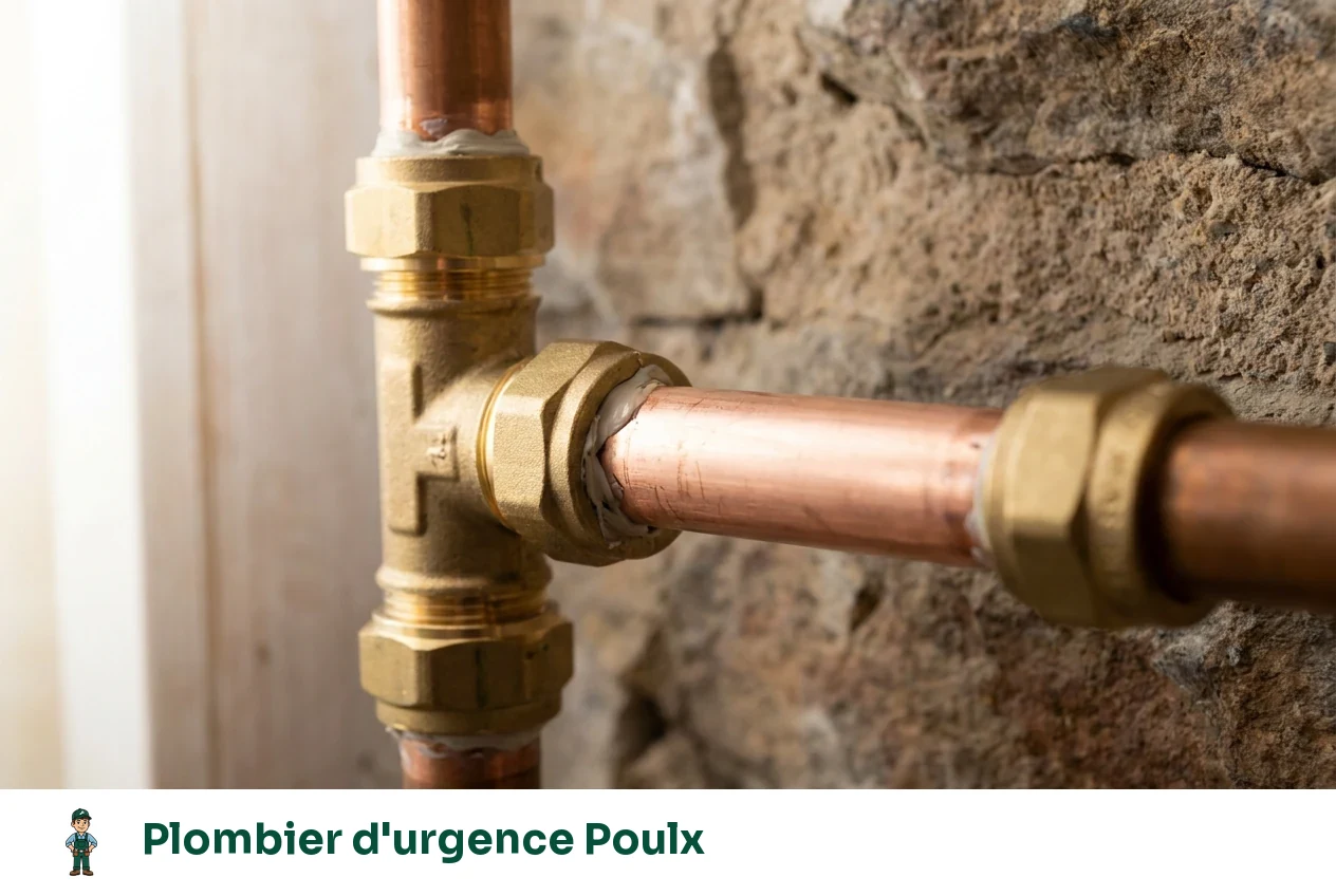 Plombier d'urgence à Poulx