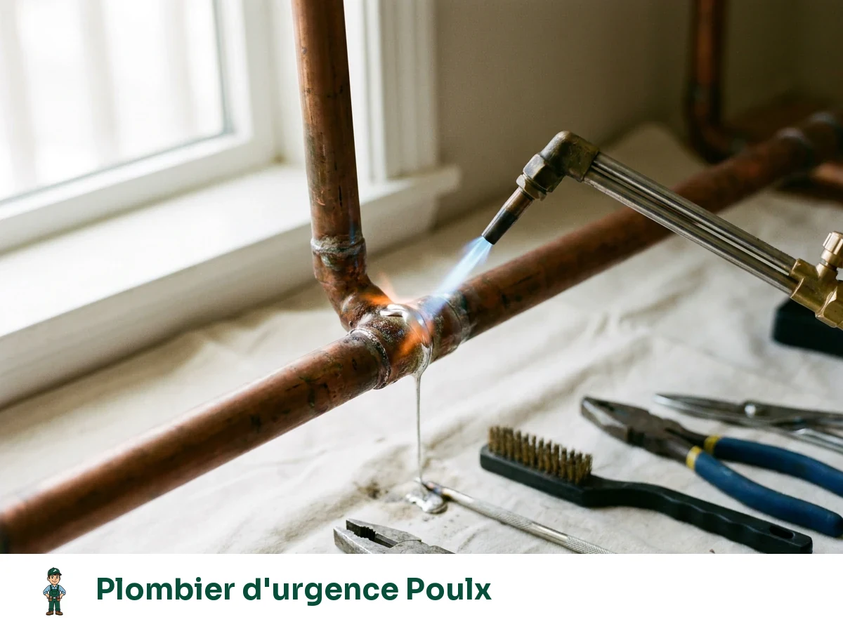 Plombier d'urgence à Poulx
