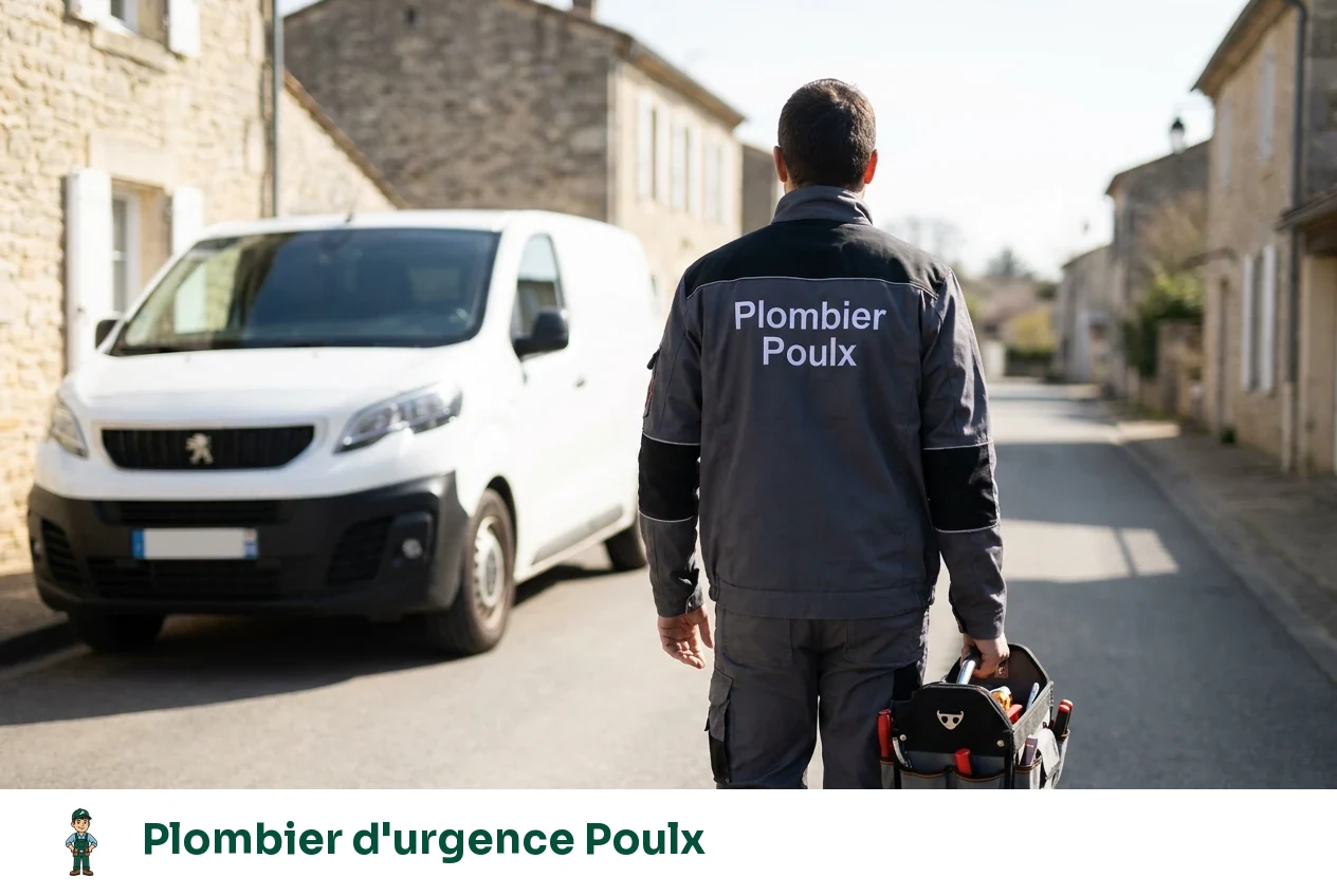 Plombier d'urgence à Poulx