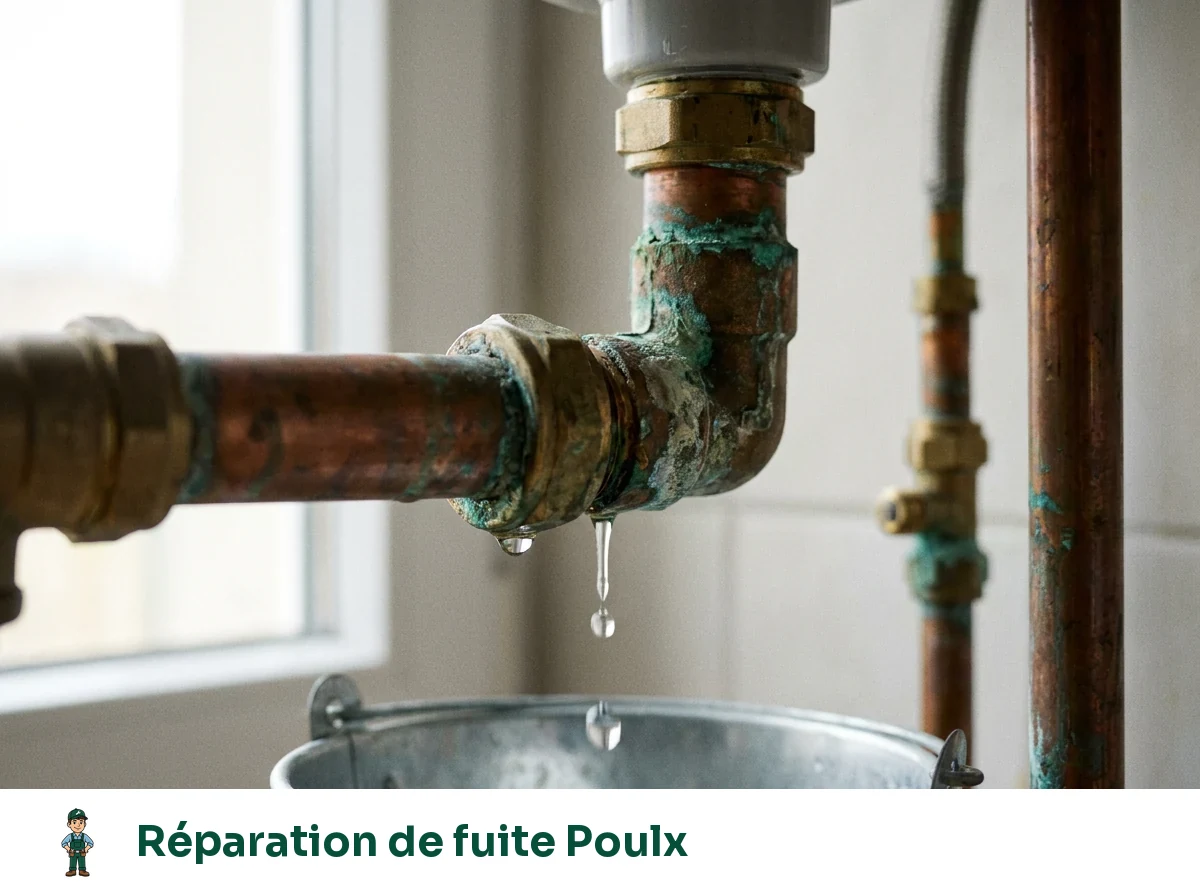 Réparation de fuite à Poulx