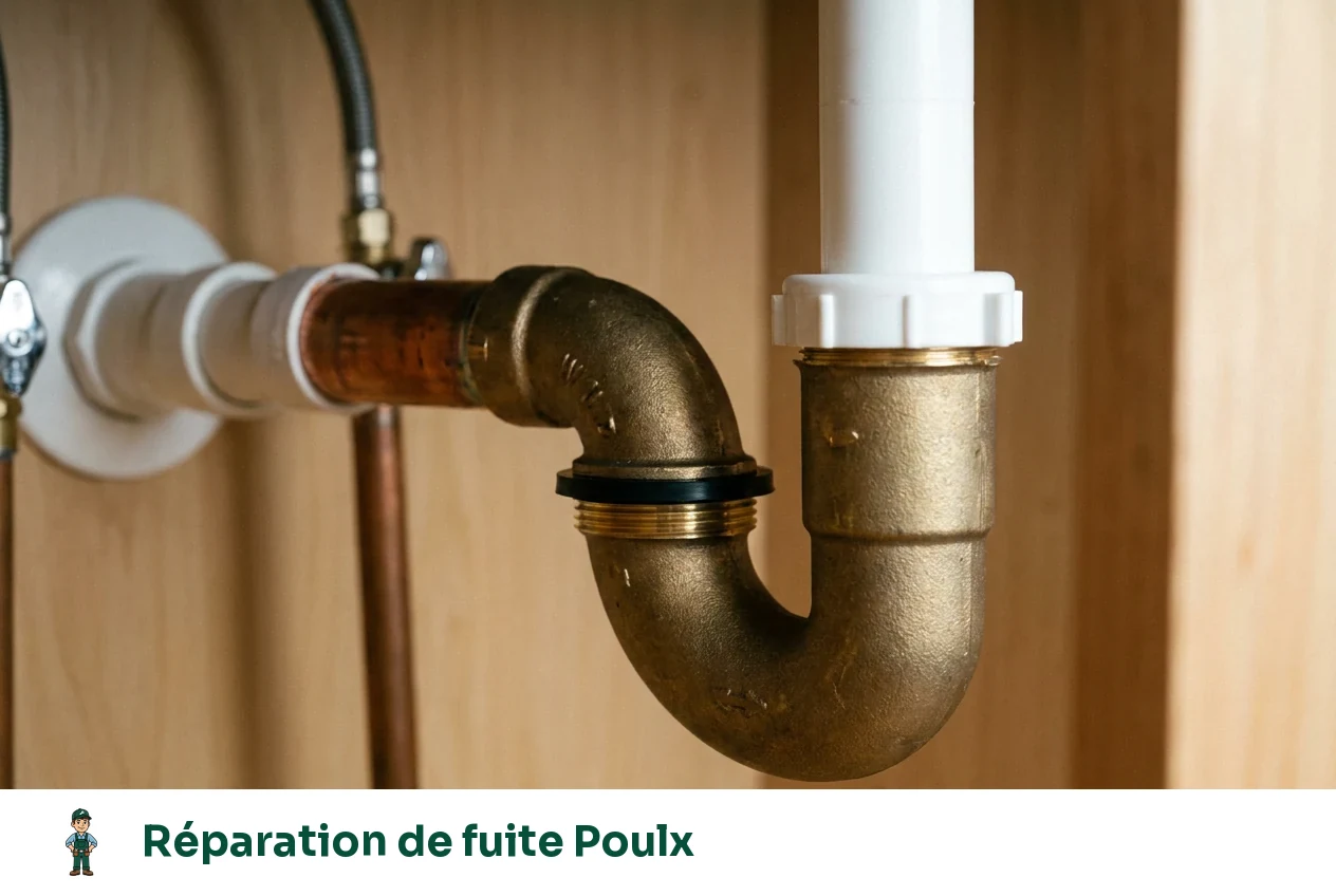Réparation de fuite à Poulx