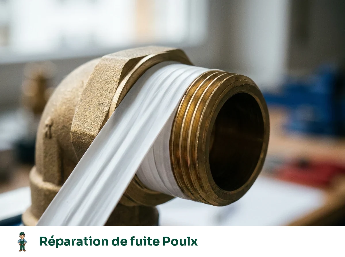 Réparation de fuite à Poulx